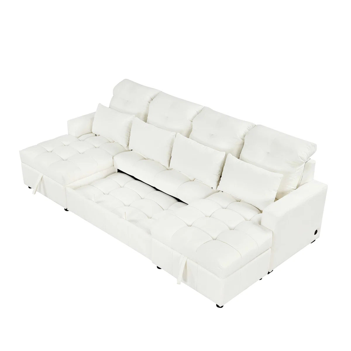U Shaped Designer Cozy Sofa Cum Bed