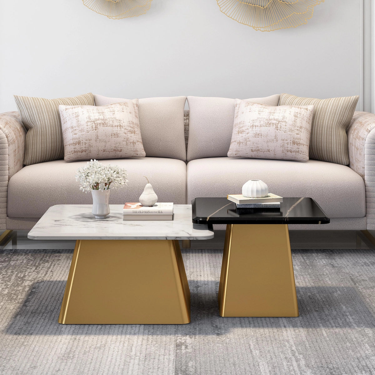 Urban Modern Setup two Nest Table – On Wood Products