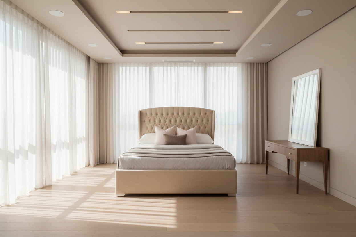 Tufted Luxury Upholstered Bed