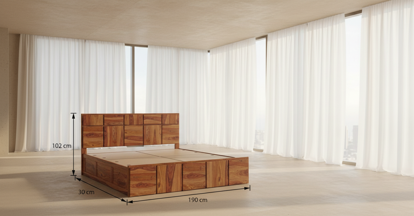 Astro Solid Wood Primum Bed