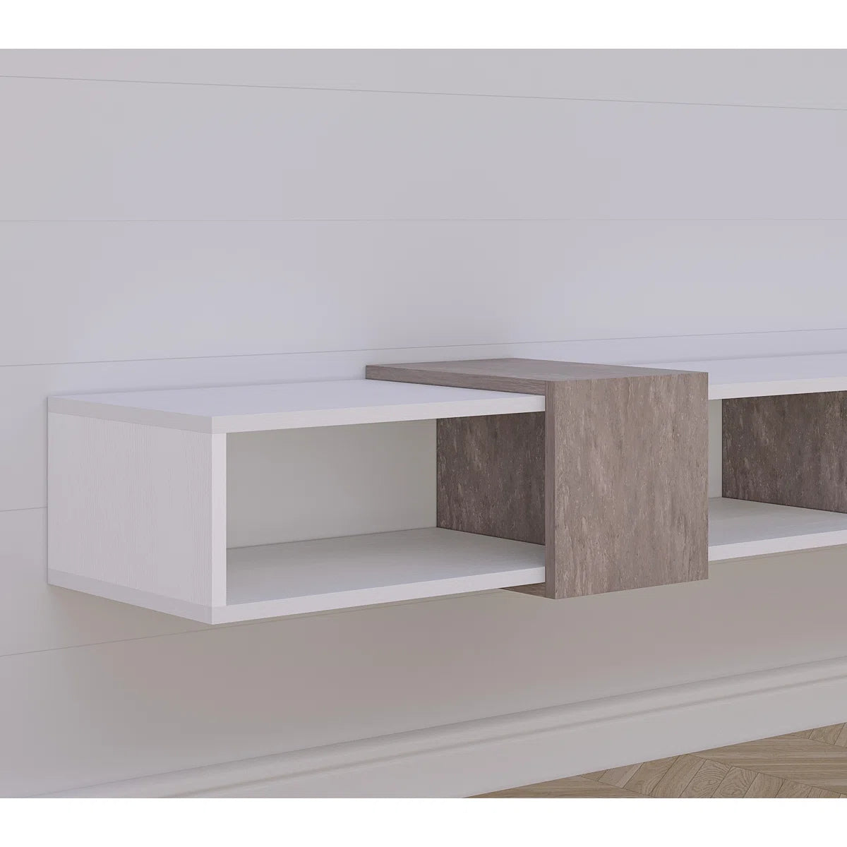 Draylee TV Panel in Wood Finish