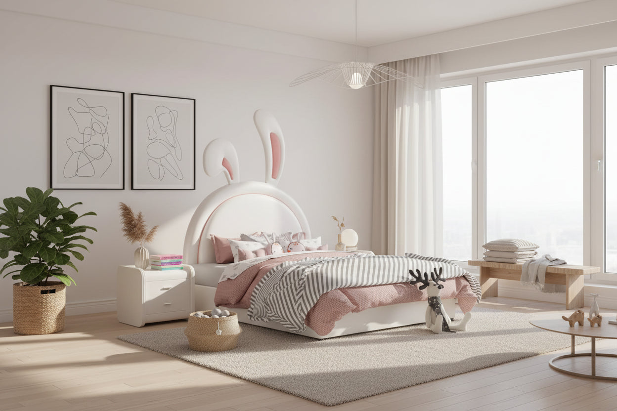 Luxe Kids Big Teddy Bed - On Wood Products