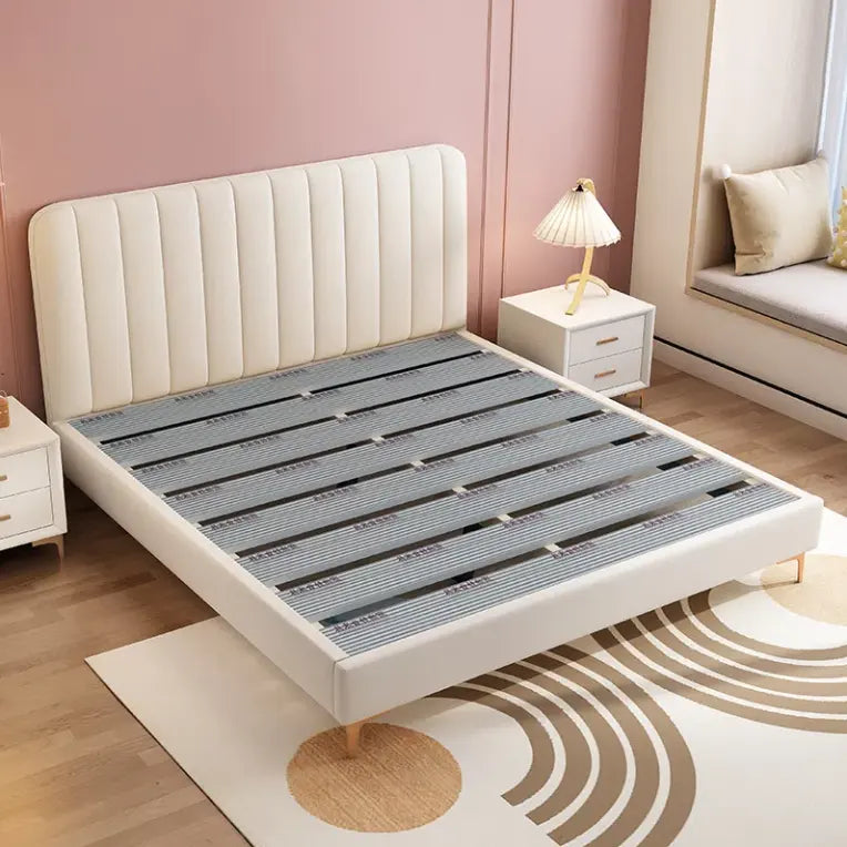 Morden Lining Bed in Velvet Finish