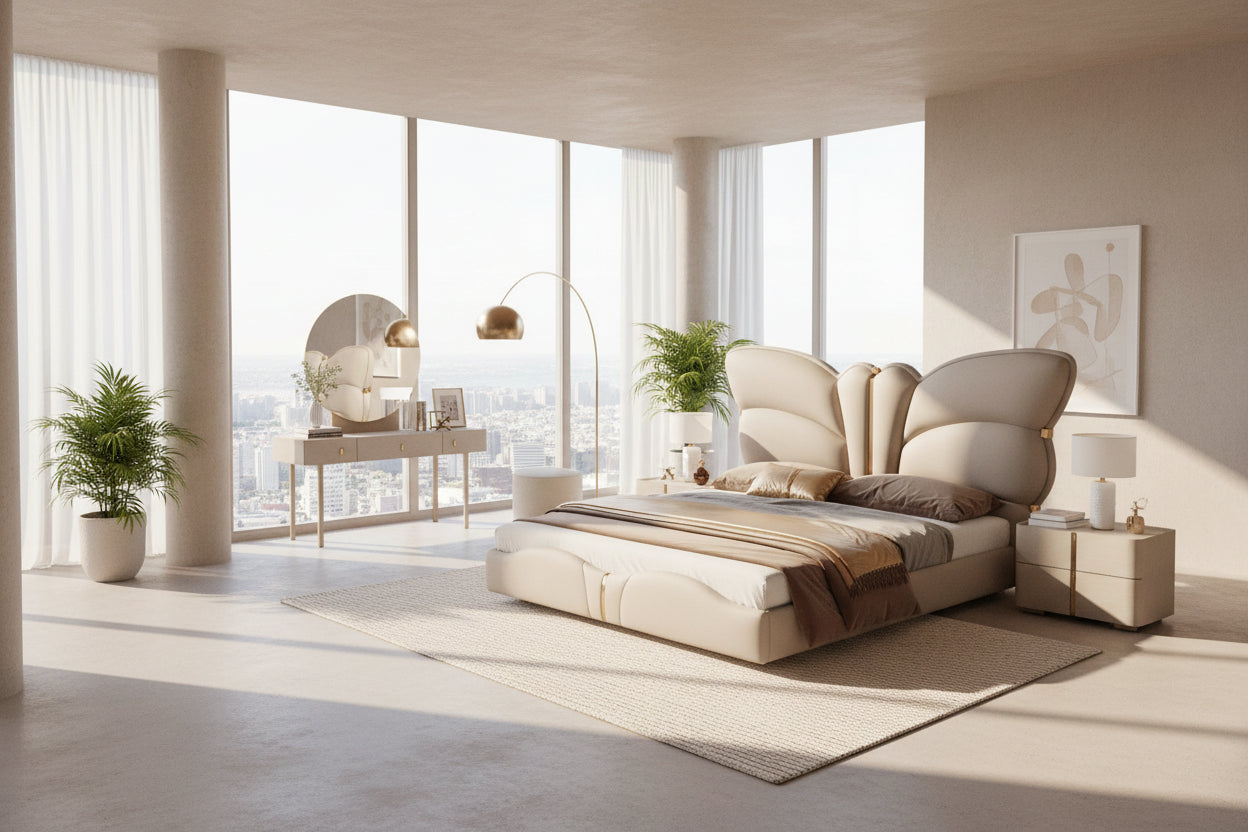 Forest Butterfly Premium Bed