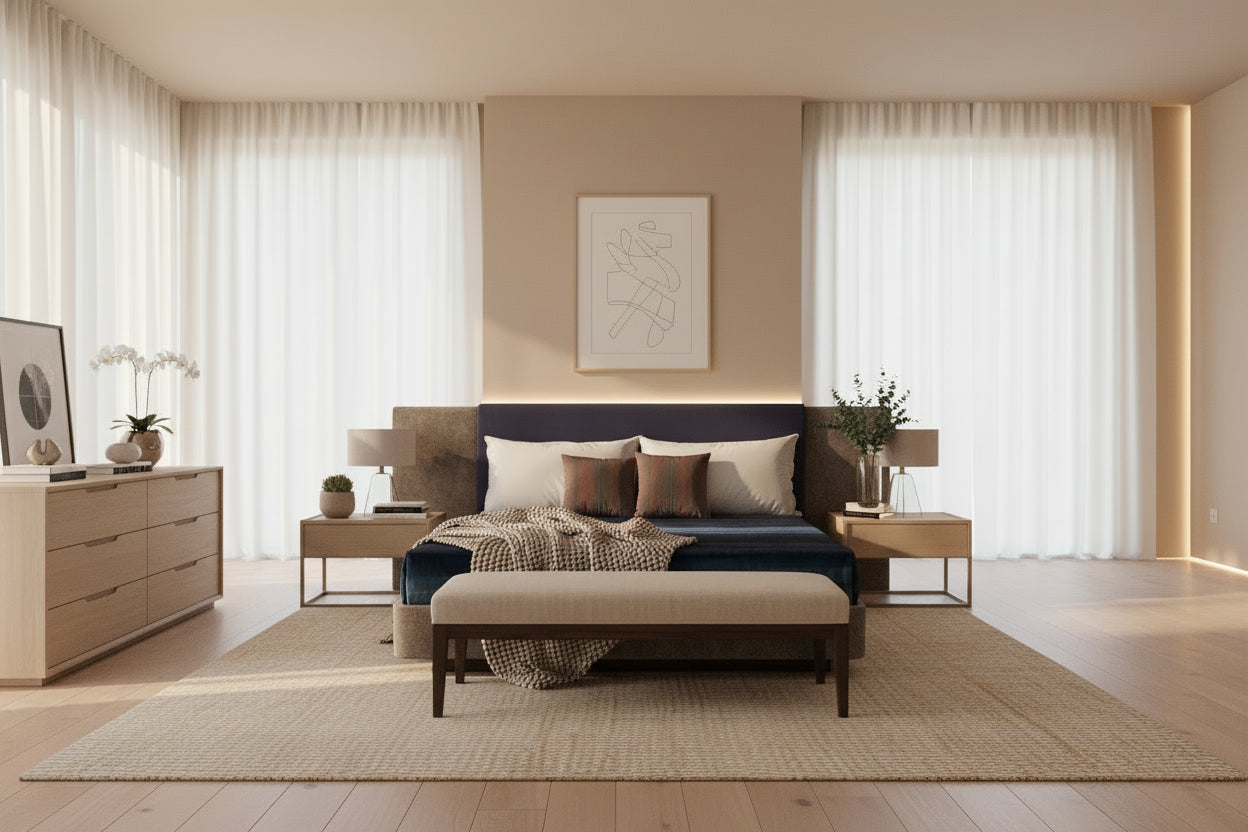 Luxury Mugsy Upholshterd Bed