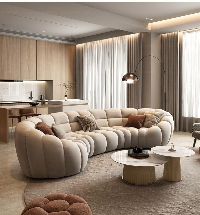 Mellinium Cozy Premium Curved Shape Sofa