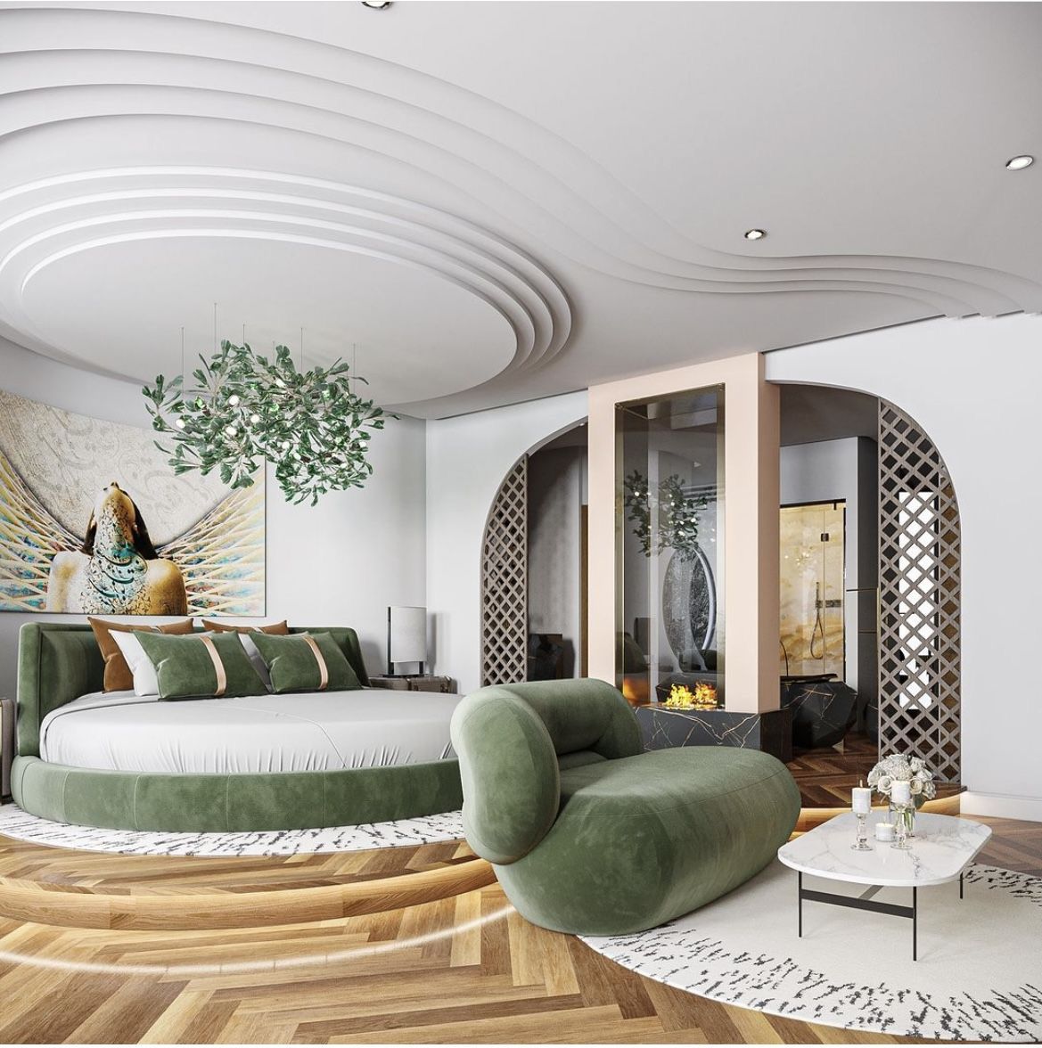 Poland Luxury Round Bed