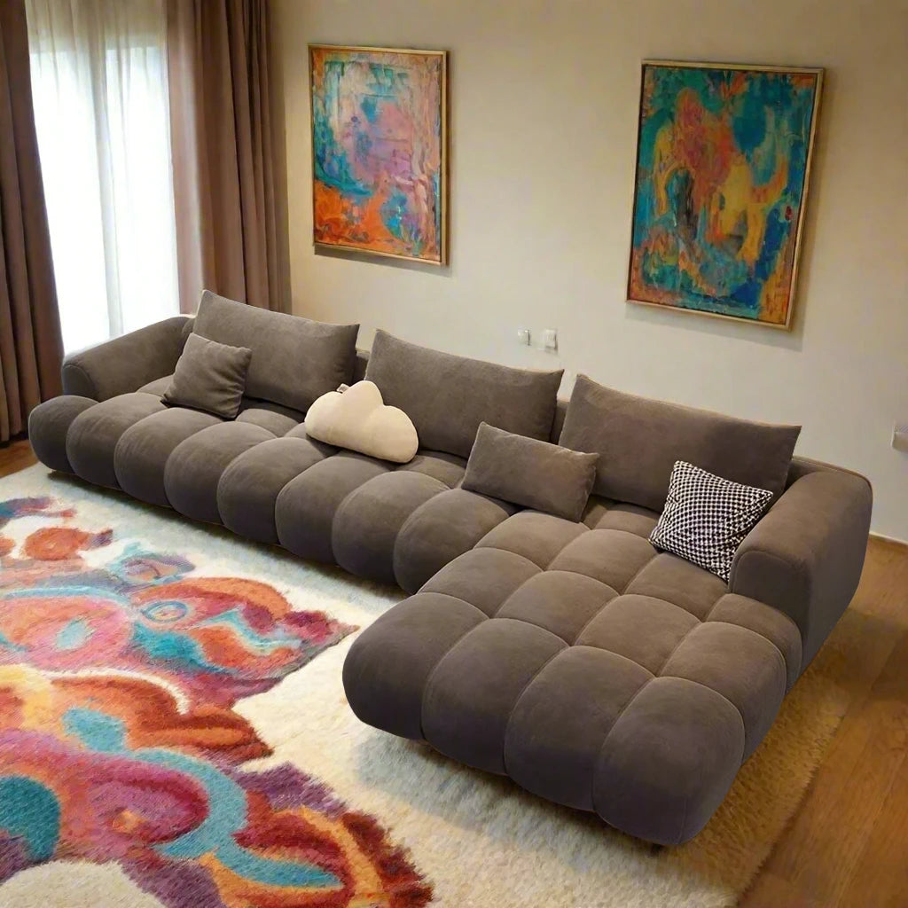 Kinnu L uxury L Shape LHS/RHS Sofa