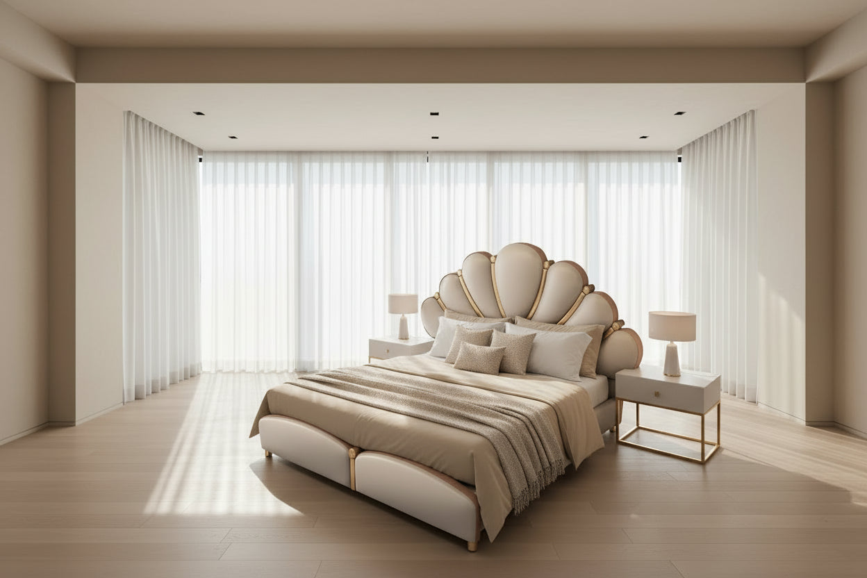 Flower Valley Luxury Bed