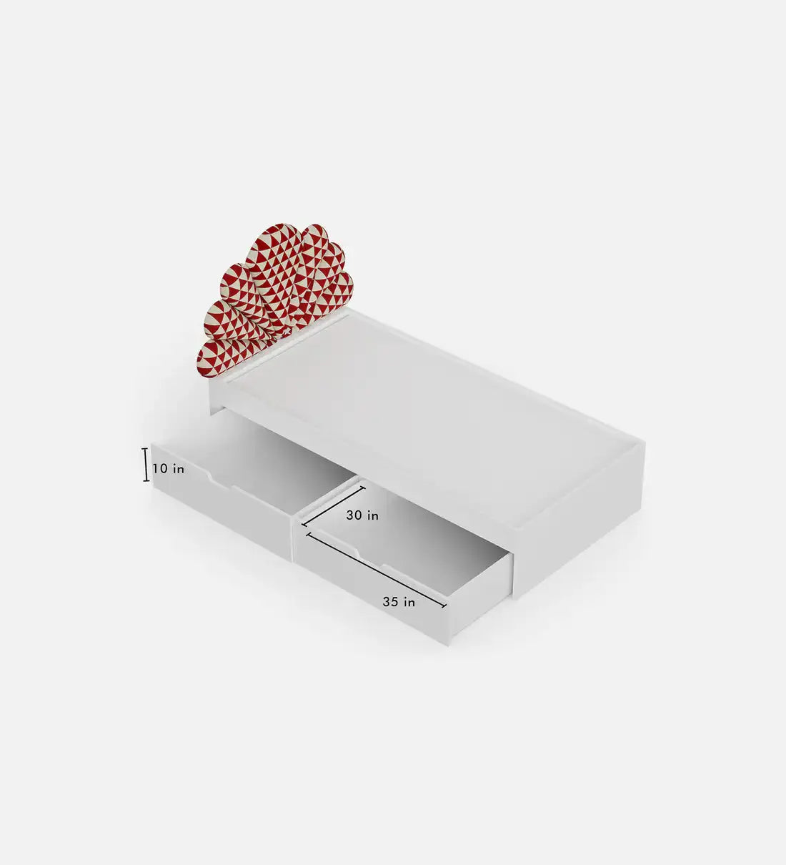 Candy Bed with Side Drawers