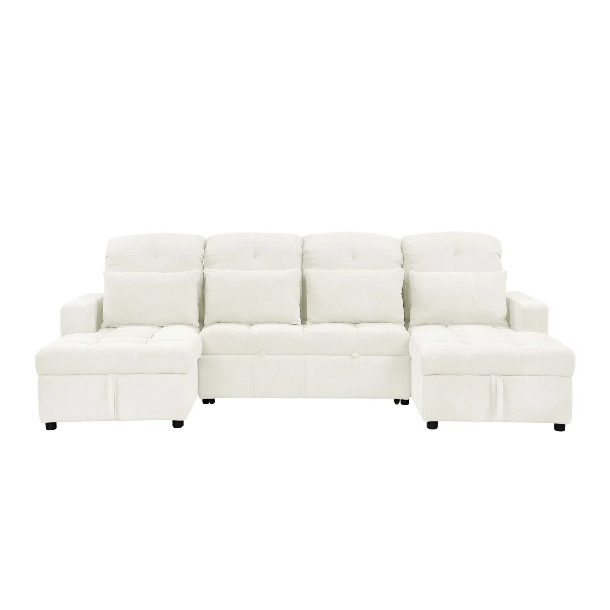 U Shaped Designer Cozy Sofa Cum Bed