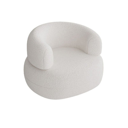 Wool Armless Premium Curved Sofa