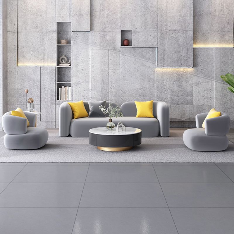 Tuxedo Luxury Grey Sofa