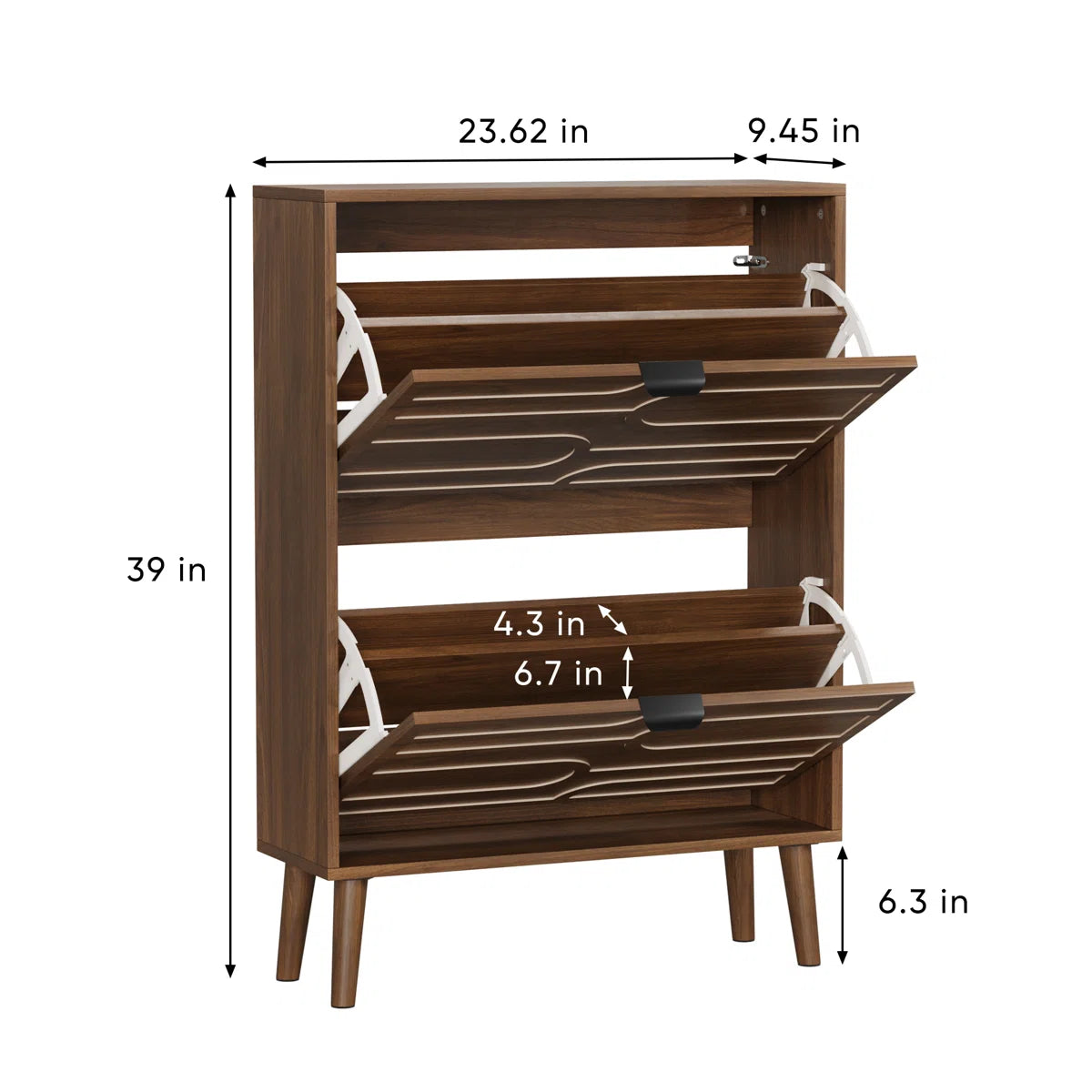kelly wooden shoe cabinet