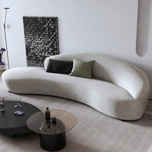 Curved Armless Luxury Sofa