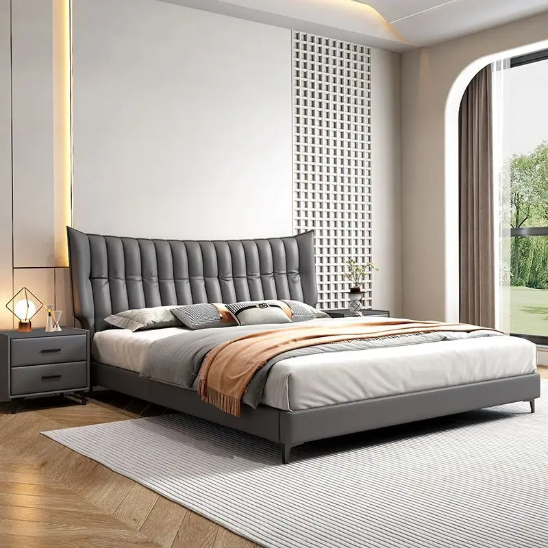 Linear Impressions Luxury Design Cushioned Bed