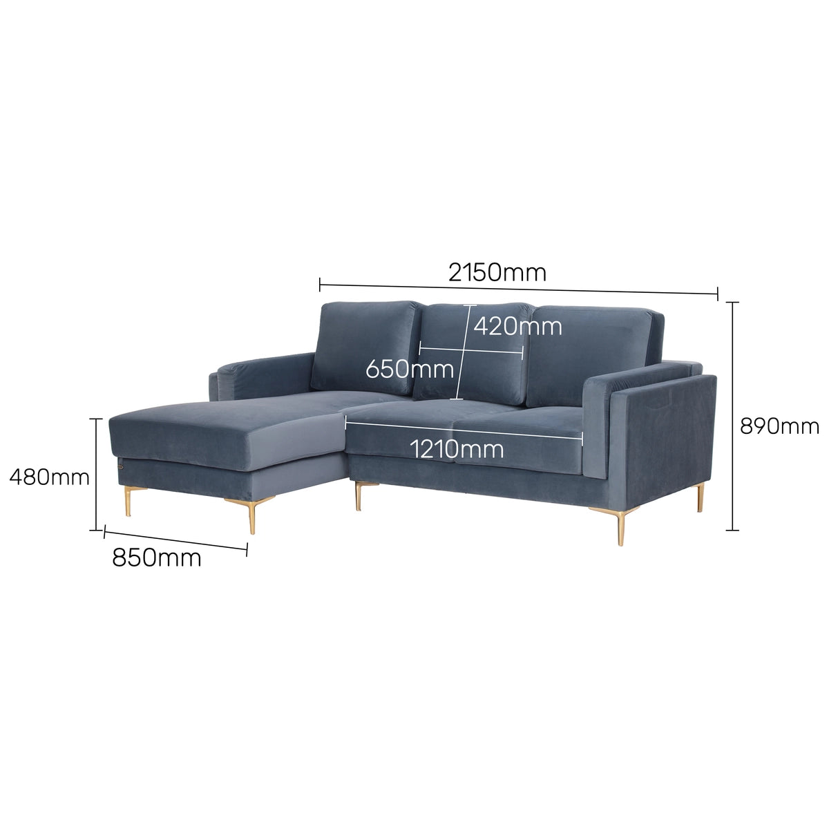 Relexo Sectional Sofa L shape