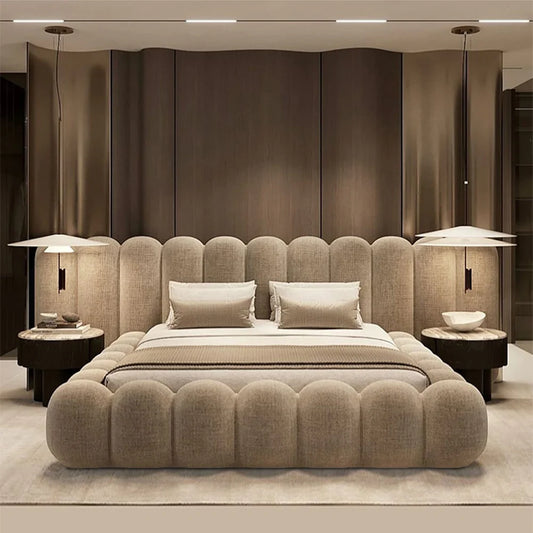 Aston Premium Linen Bed with Storage