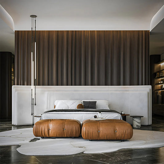 Adax Premium Suede Bed With Storage