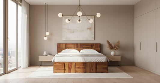 Astro Solid Wood Primum  Bed