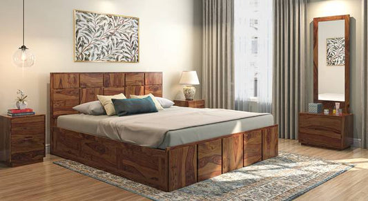Astro Solid Wood Primum  Bed