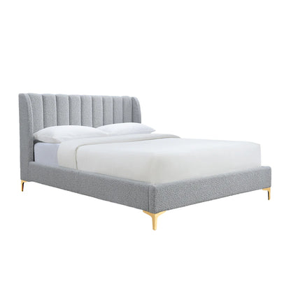 Georgia Upholstered Bed - On Wood Products