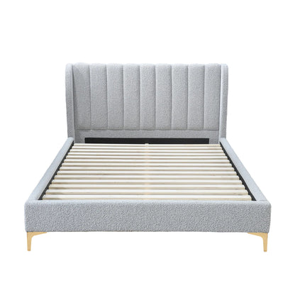 Georgia Upholstered Bed - On Wood Products