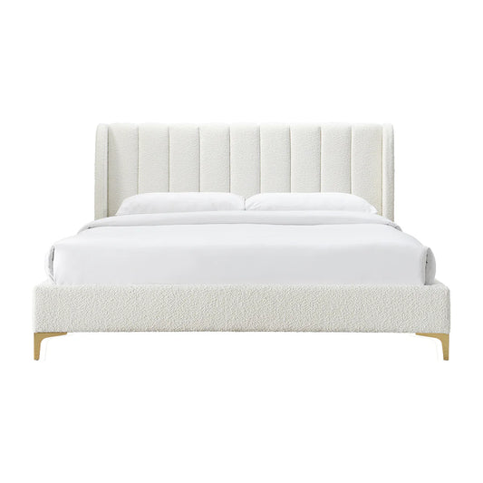 Georgia Upholstered Bed - On Wood Products