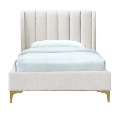 Georgia Upholstered Bed - On Wood Products