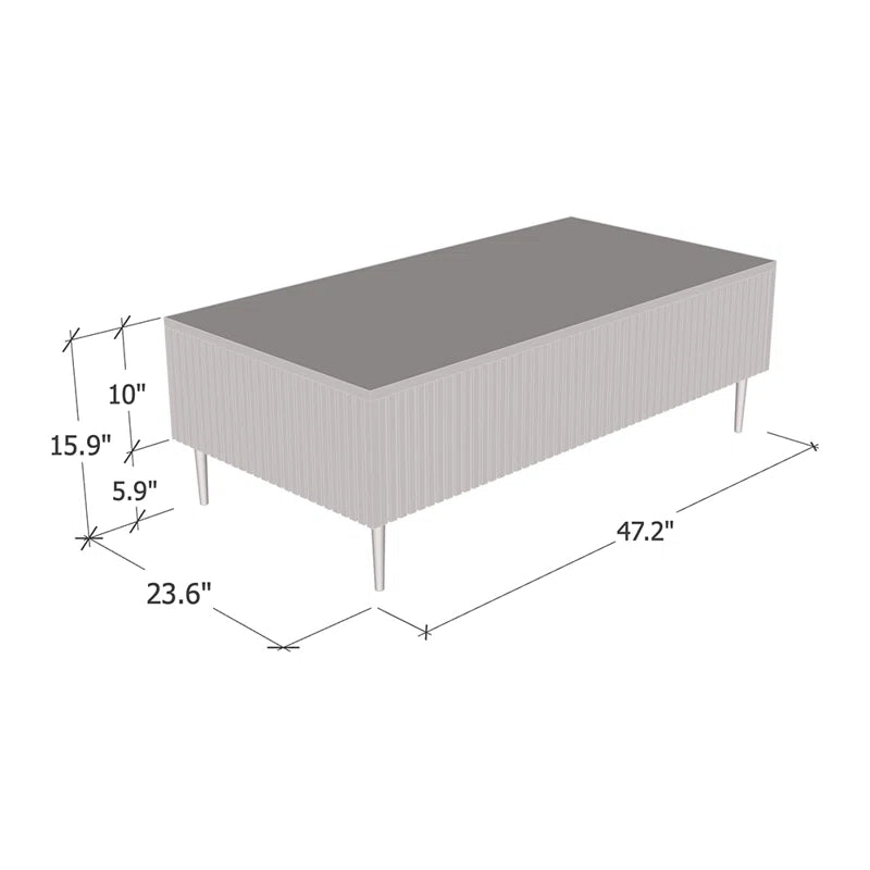 Nicole Center Table - On Wood Products