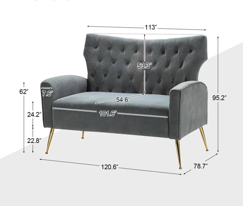 Winnie Luxury Loveseat