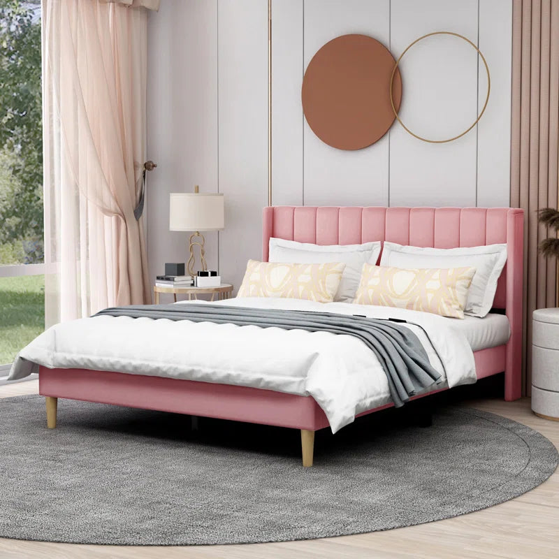 Eriksay Luxury Upholstered Bed Multi Color's
