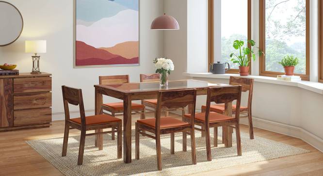 Liza Glass Top Dining Set With Chairs