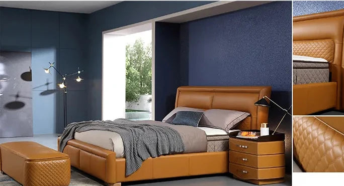 ROSSINIO Luxury Bed - On Wood Products