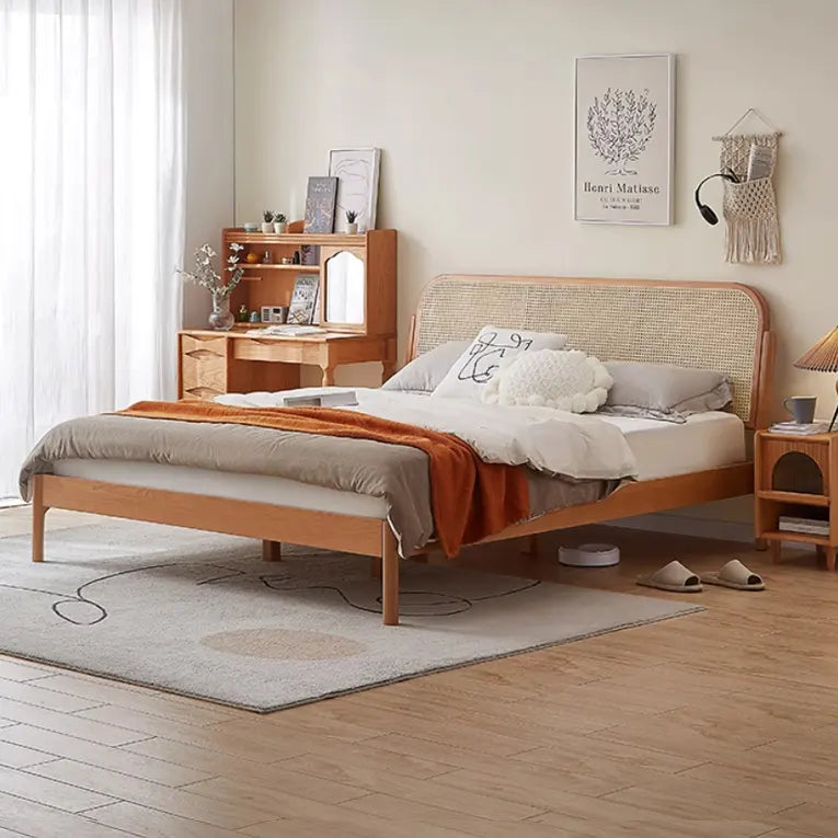 Scandinavian Classic Wooden Frame Bed - On Wood Products