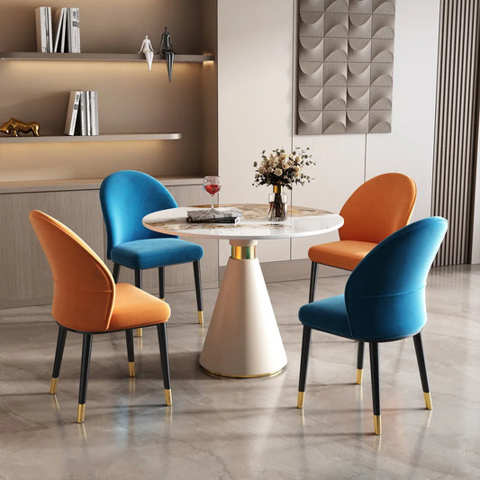 Modern Style Negotiation Dining Set - On Wood Products