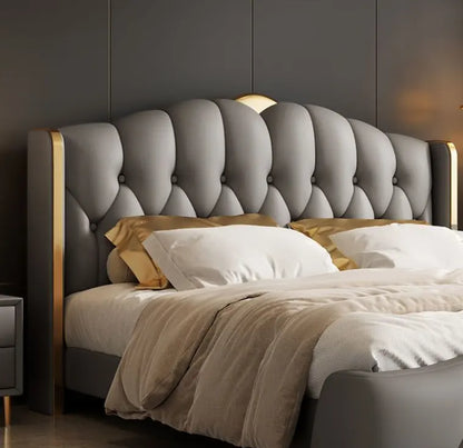 Daniel Luxury Upholstery Bed - On Wood Products