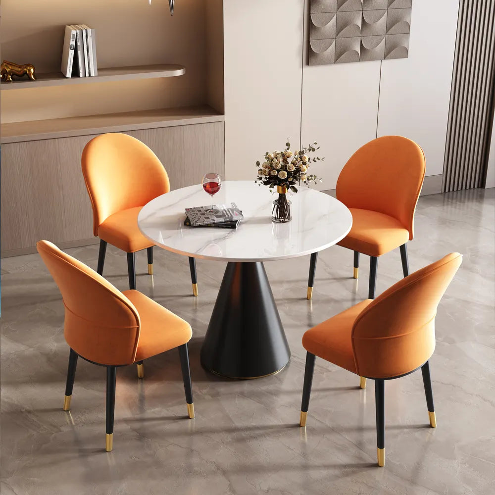 Modern Style Negotiation Dining Set - On Wood Products