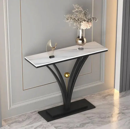 Modern Narrow Entryway Console Table - On Wood Products