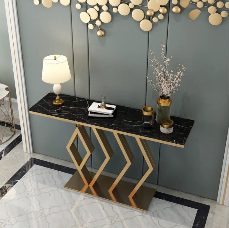 Faux Console Marble Top - On Wood Products