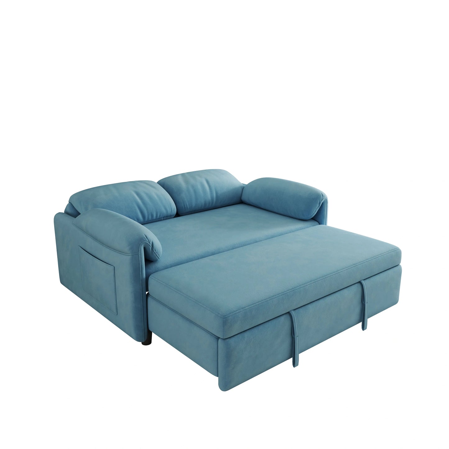 Multicolor Convertible Sofa Cumbeds - On Wood Products