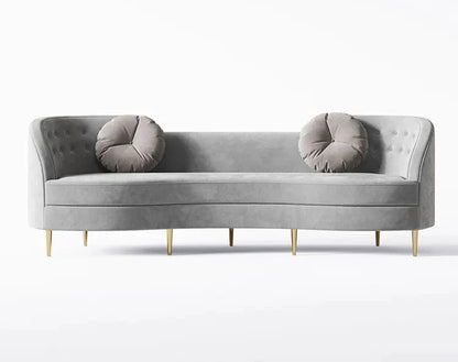 Derolus Luxury Curved Sofa - On Wood Products