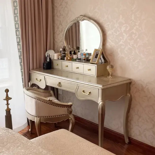 Royal Grandeur Dressing Table - On Wood Products