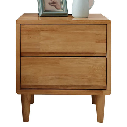 Willa Arlo Solid Wood Bed Side Table - On Wood Products