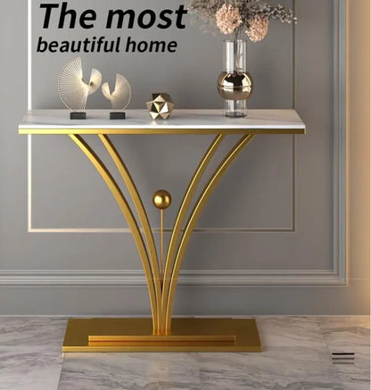 Modern Narrow Entryway Console Table - On Wood Products