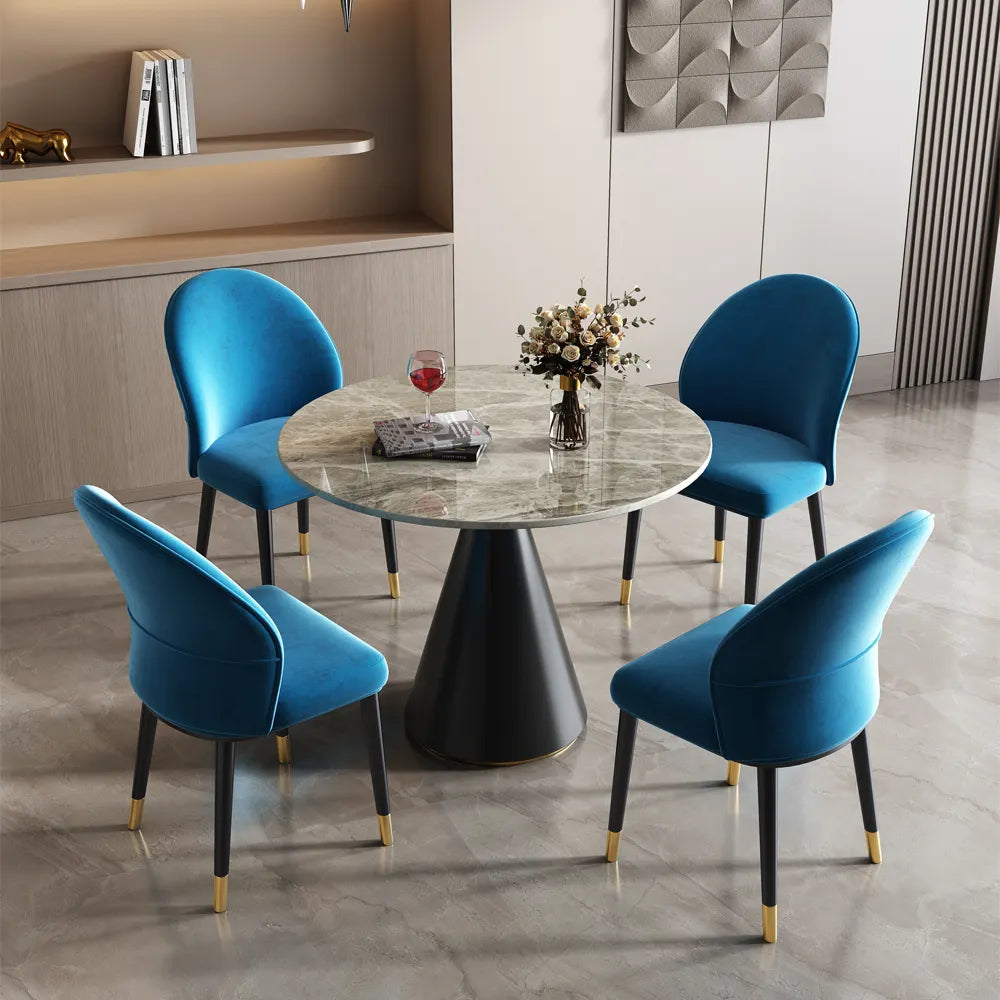 Modern Style Negotiation Dining Set - On Wood Products