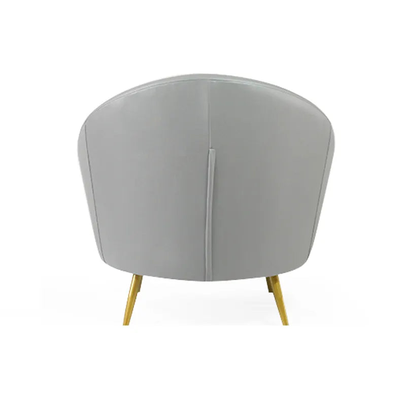 Gray Pod Accent Chair - On Wood Products