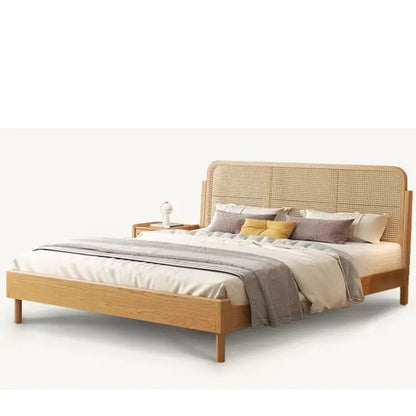 Scandinavian Classic Wooden Frame Bed - On Wood Products