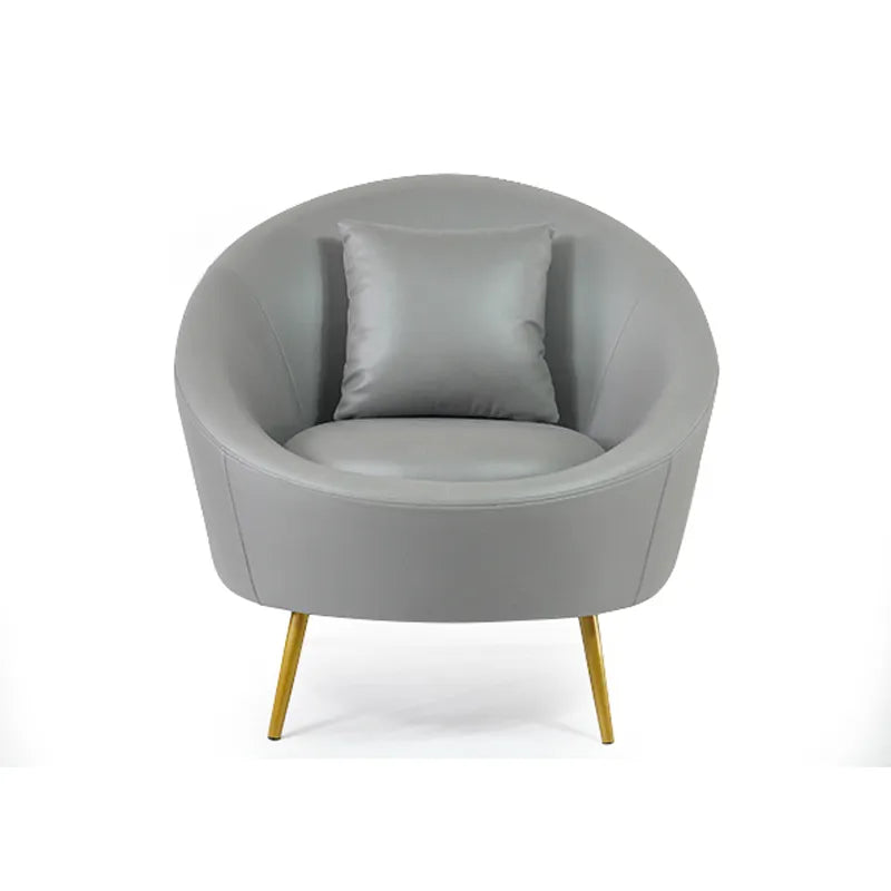 Gray Pod Accent Chair - On Wood Products