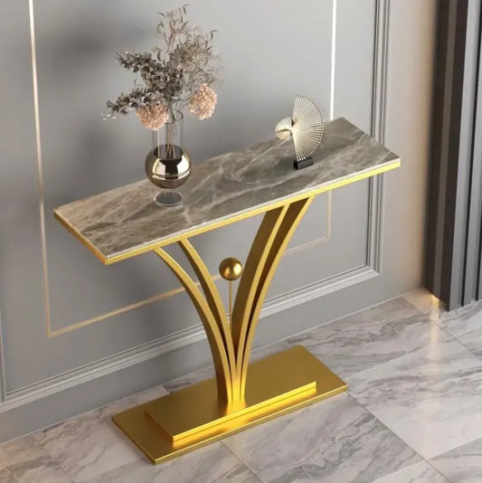 Modern Narrow Entryway Console Table - On Wood Products